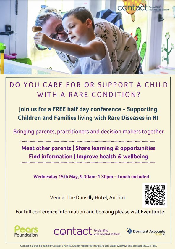 Supporting Children and Families living with Rare Diseases Conference in NI
